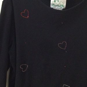 QuackerFactory Hearts tee, large